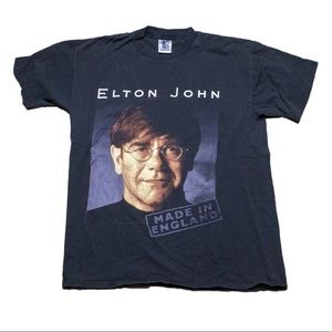 Vintage 1995 Elton John Made In England T-Shirt